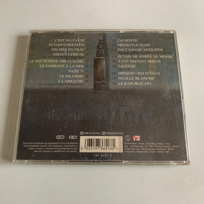 CD - Faf Larage - C'est Ma Cause - 1999 Occasion
