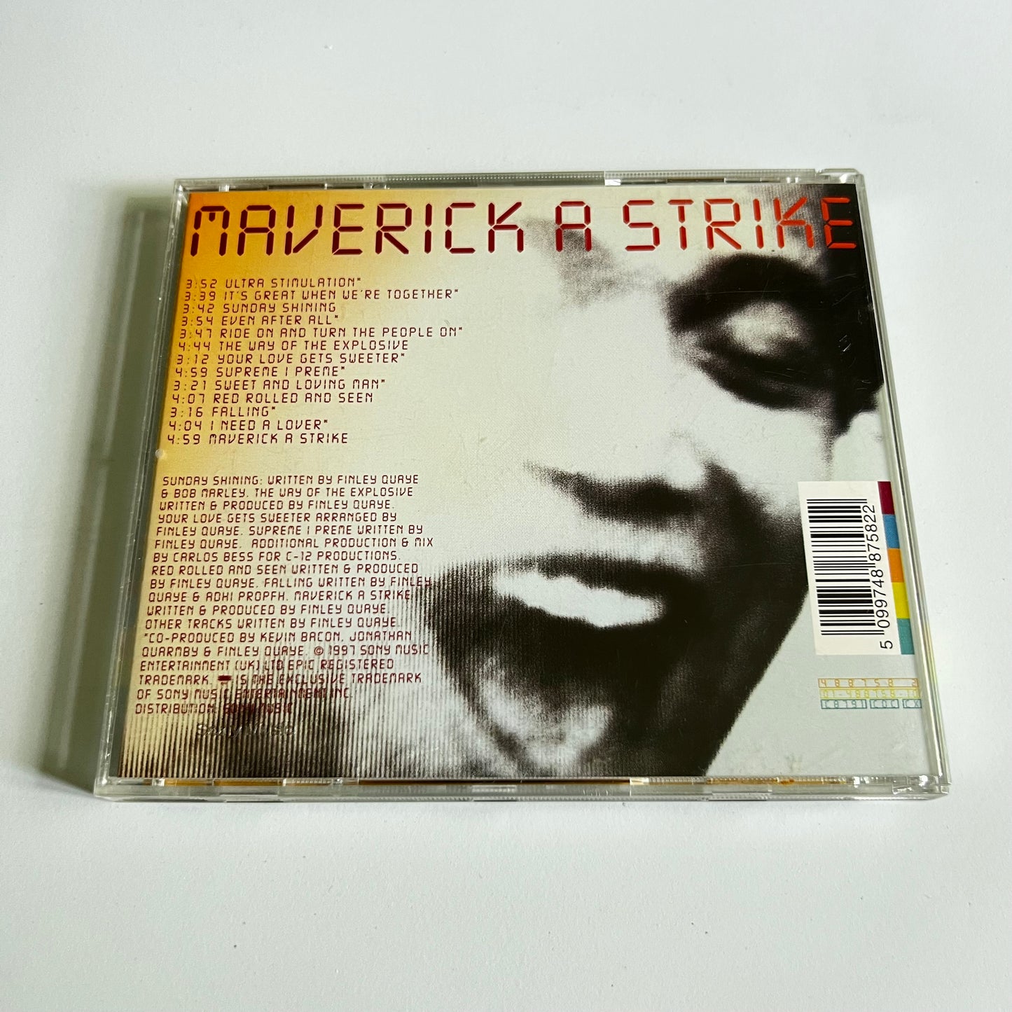 CD - Finley Quaye - Maverick A Strike - 1997
