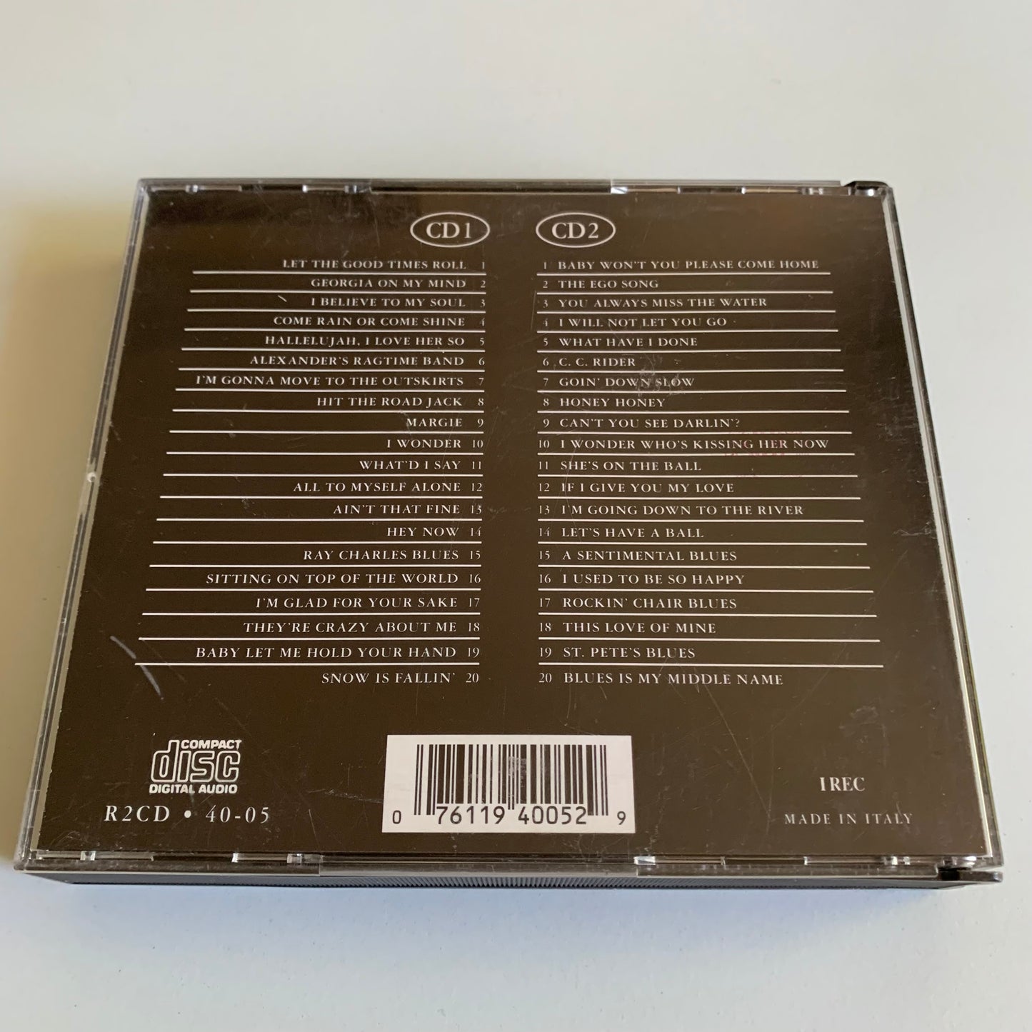 Ray Charles - The Gold Collection: 40 Classic Performances - 1995 Occasion