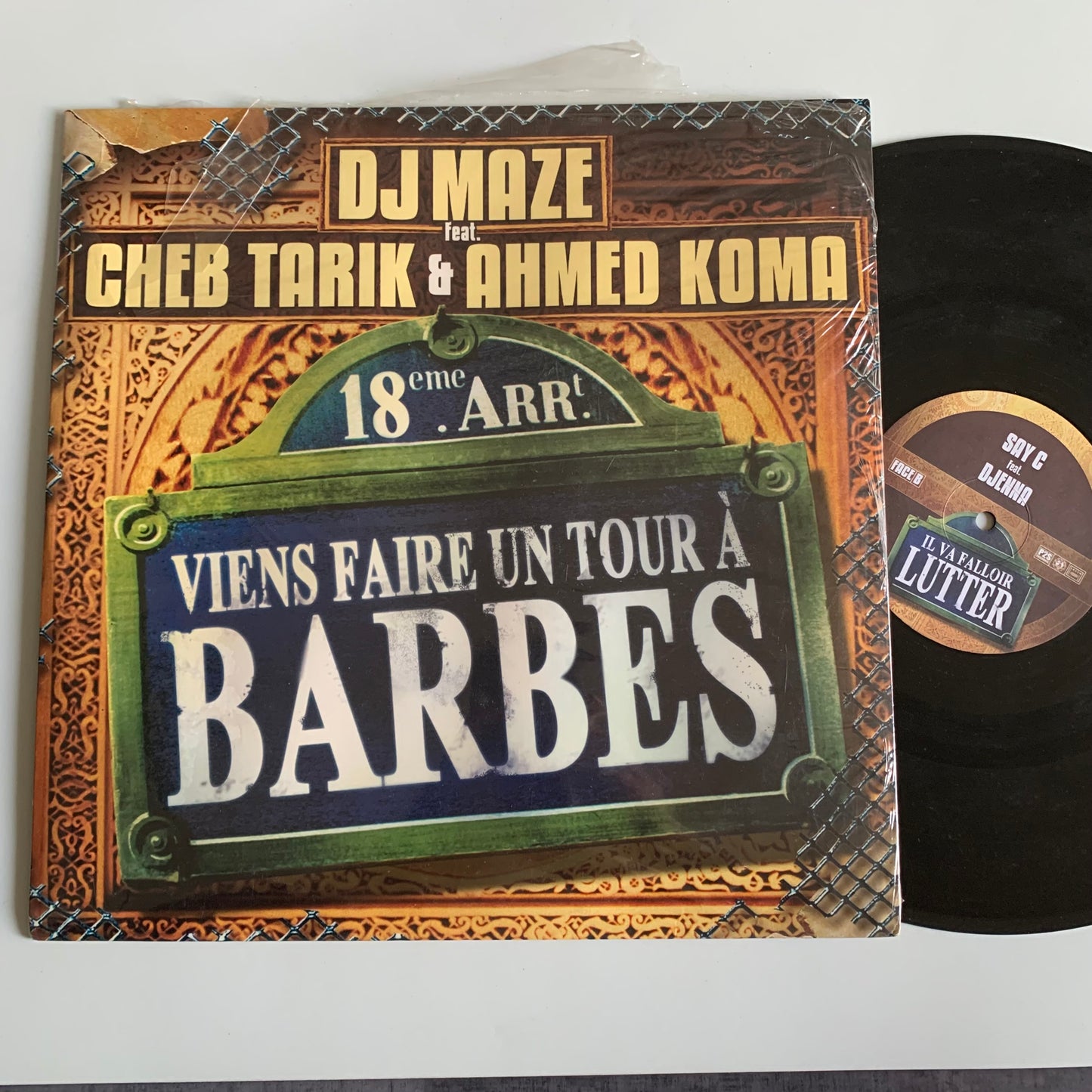 Dj Maze - Viens Faire Un Tour A Barbès - 12” 2003 Occasion