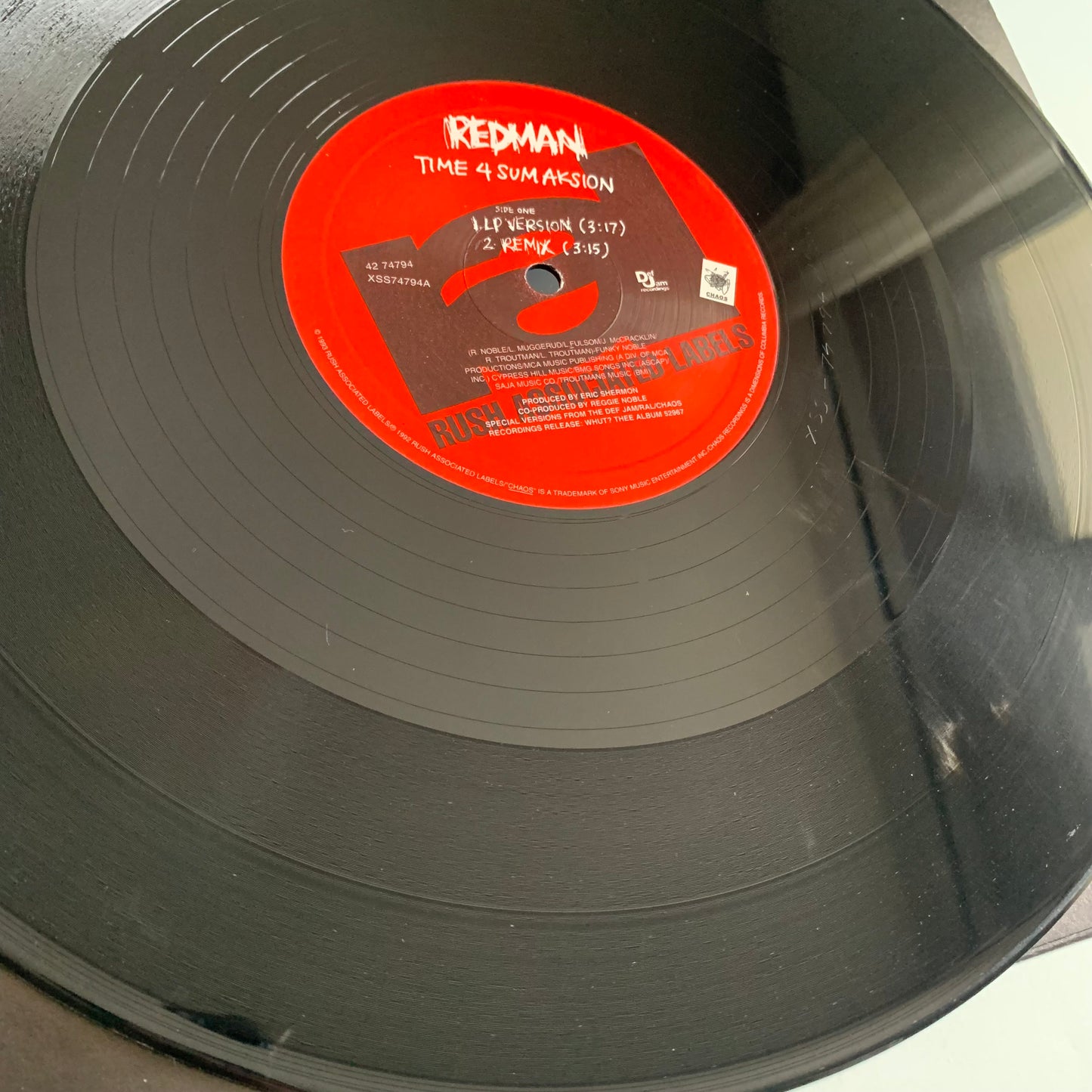 Redman - Time 4 Sum Aksion / Rated "R" - Single 1993