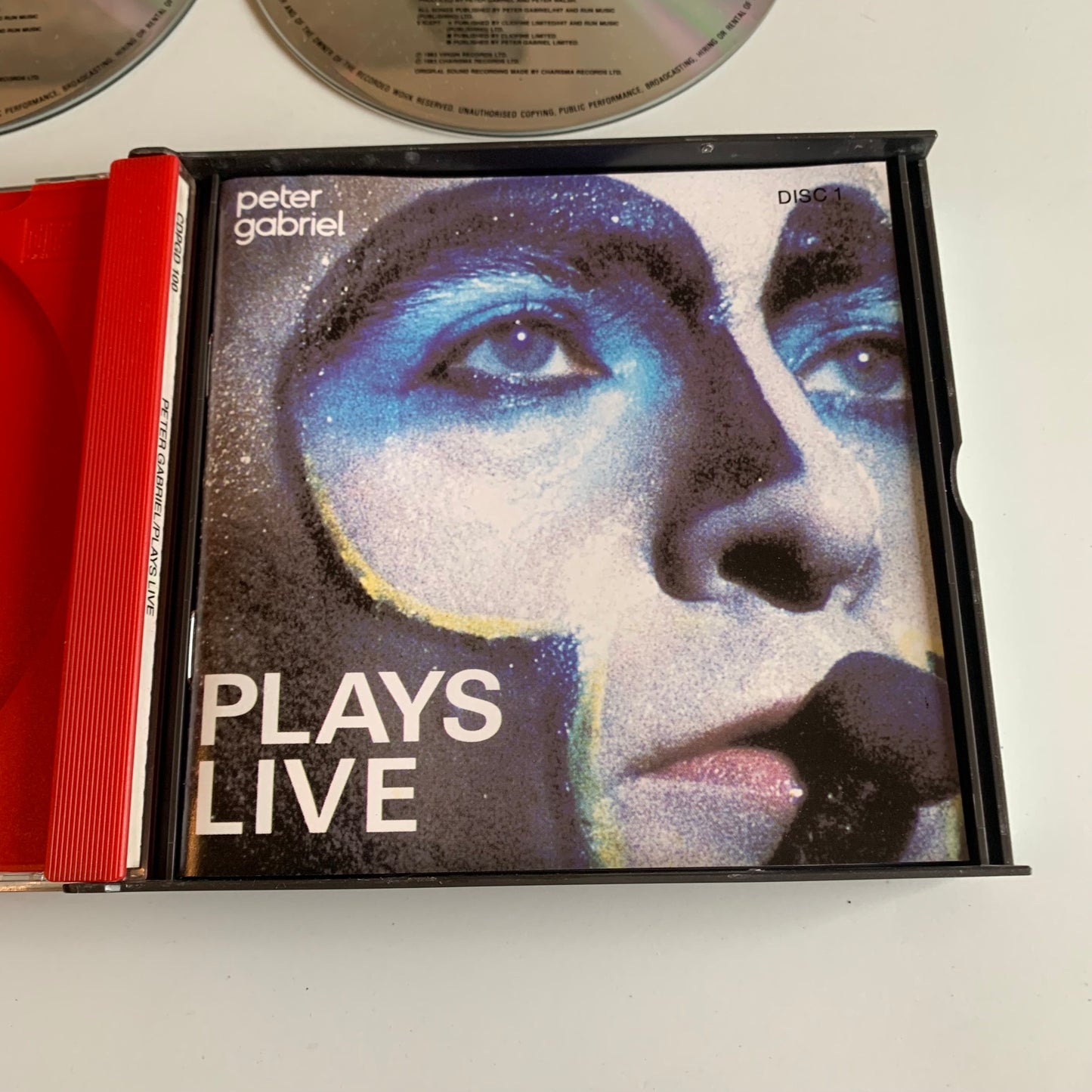 CD - Peter Gabriel - Plays Live - 1988