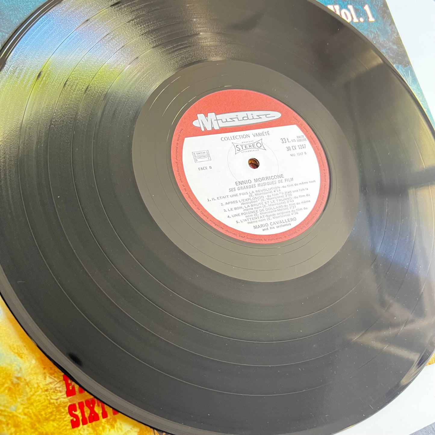 Ennio Morricone - Ses Grandes Musiques De Film Vol. 1 - LP 1972