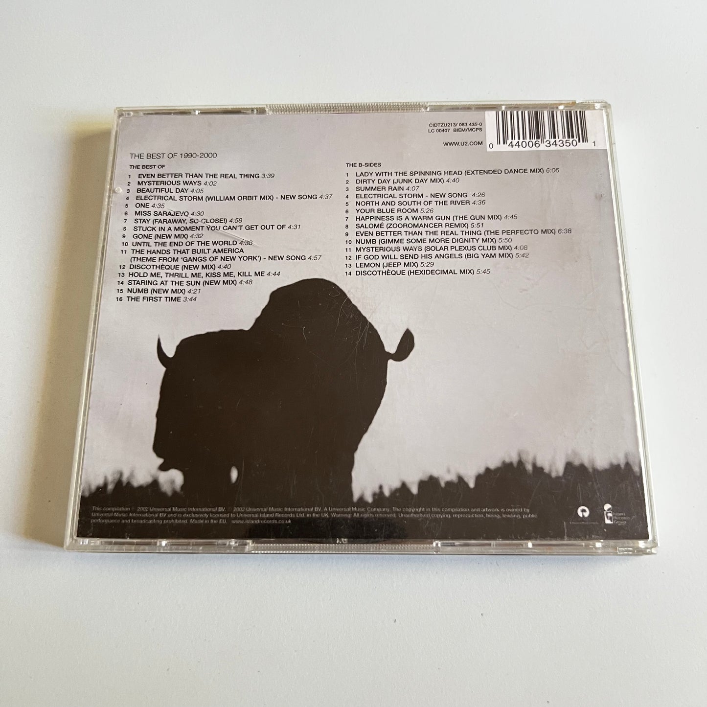 CD - U2 - The Best Of 1990-2000 & B-Sides - 2002
