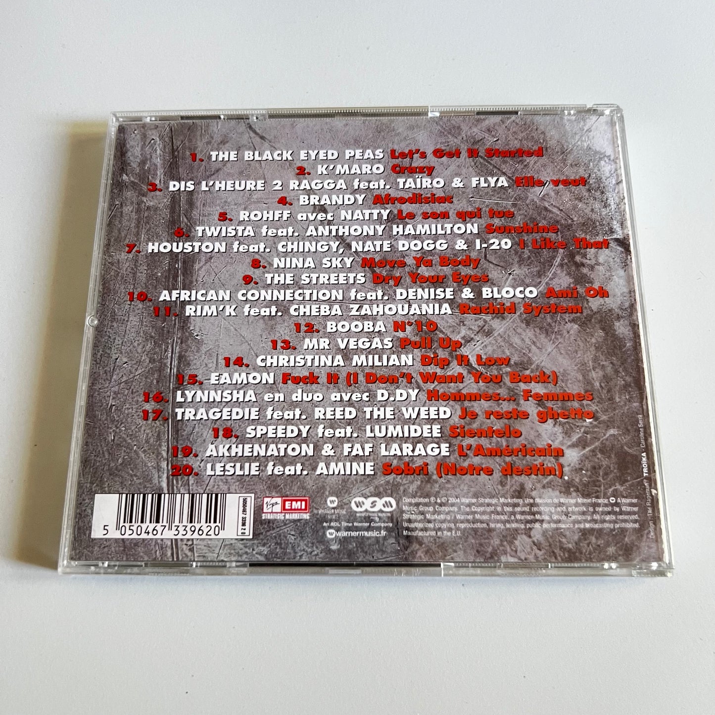 CD - Compilation - Rap & R'N'B Non Stop 2004