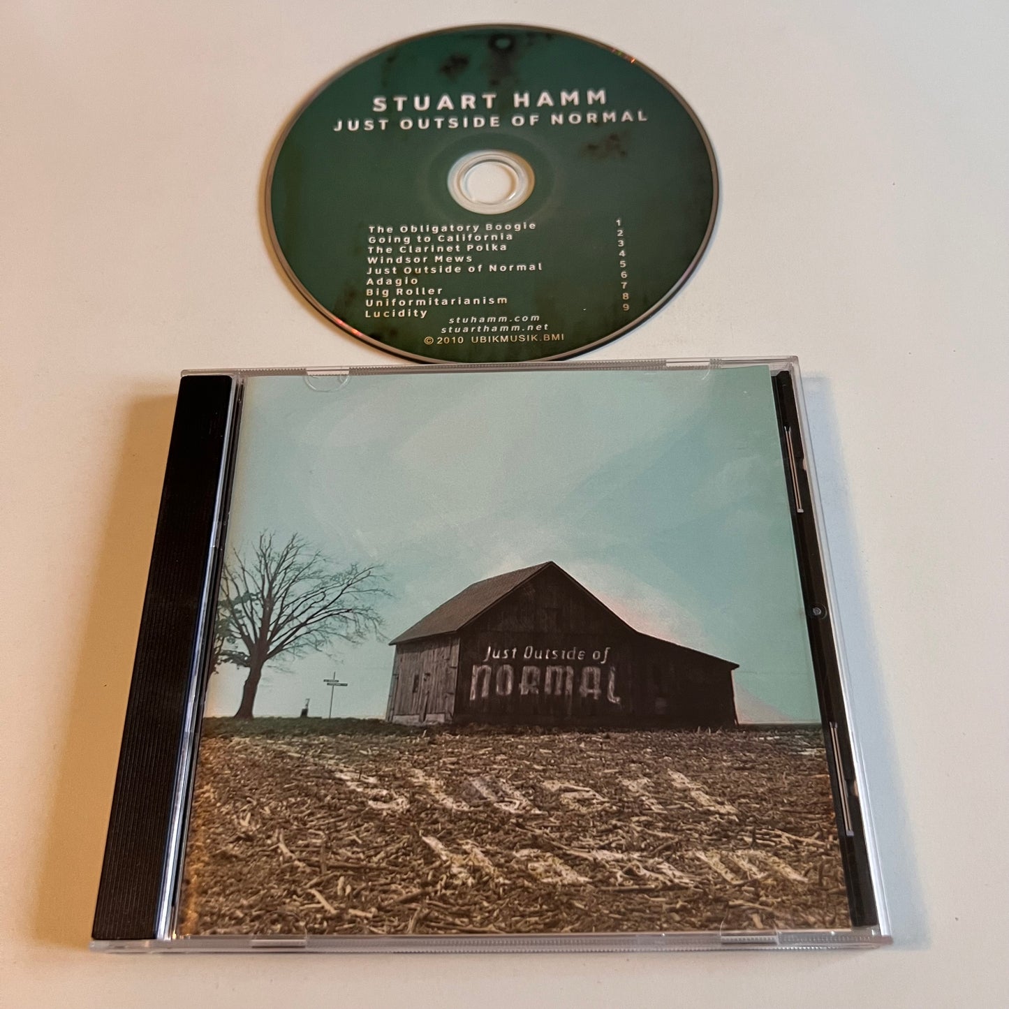 CD - Stuart Hamm - Just Outside Of Normal - 2010