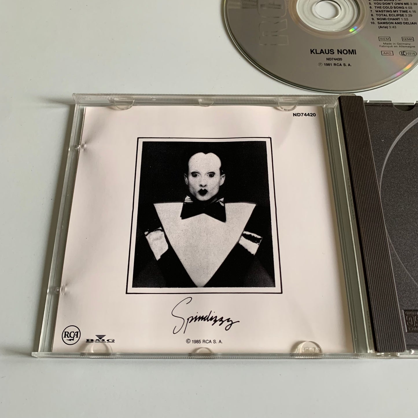 CD - Klaus Nomi - 1998 Occasion