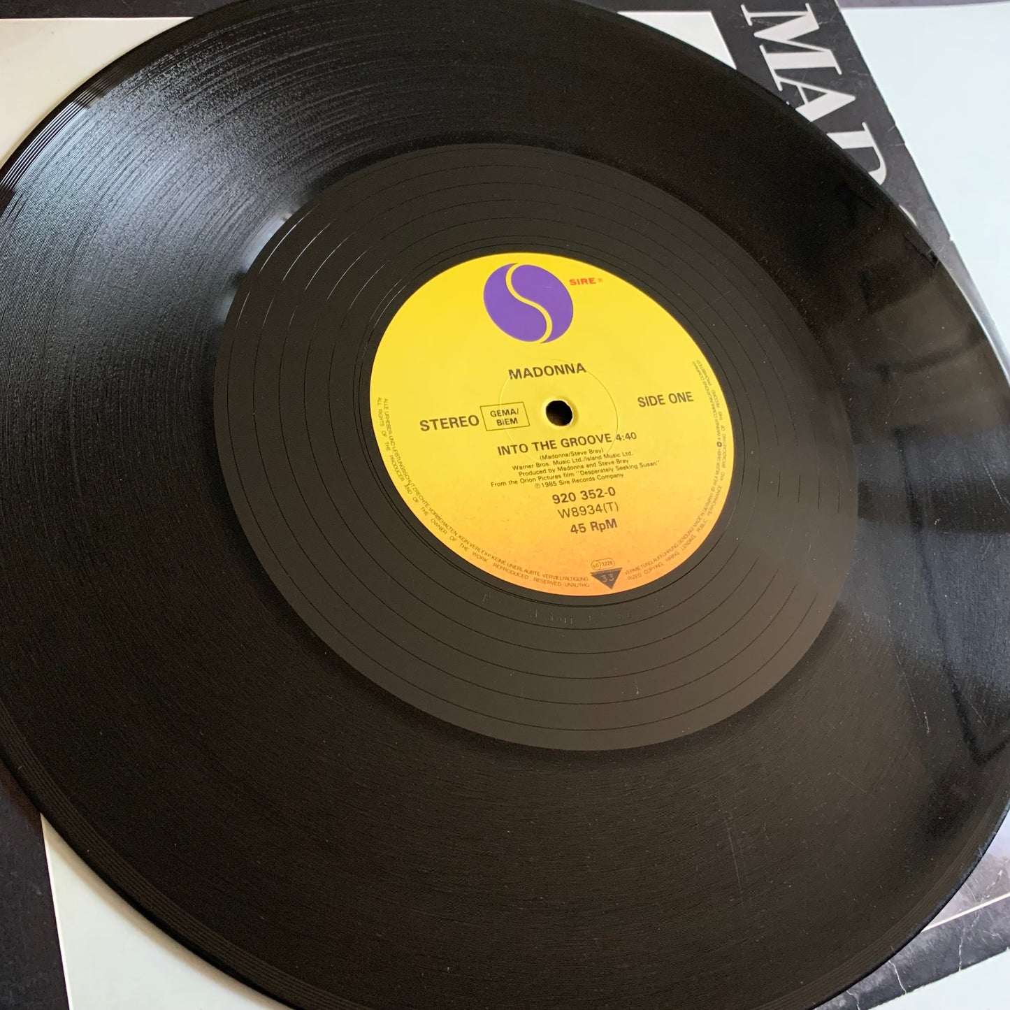 Madonna - Into The Groove - Maxi 1985 Occasion