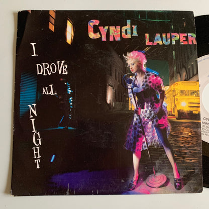Cyndi Lauper - I Drove All Night - Single 1989 Occasion