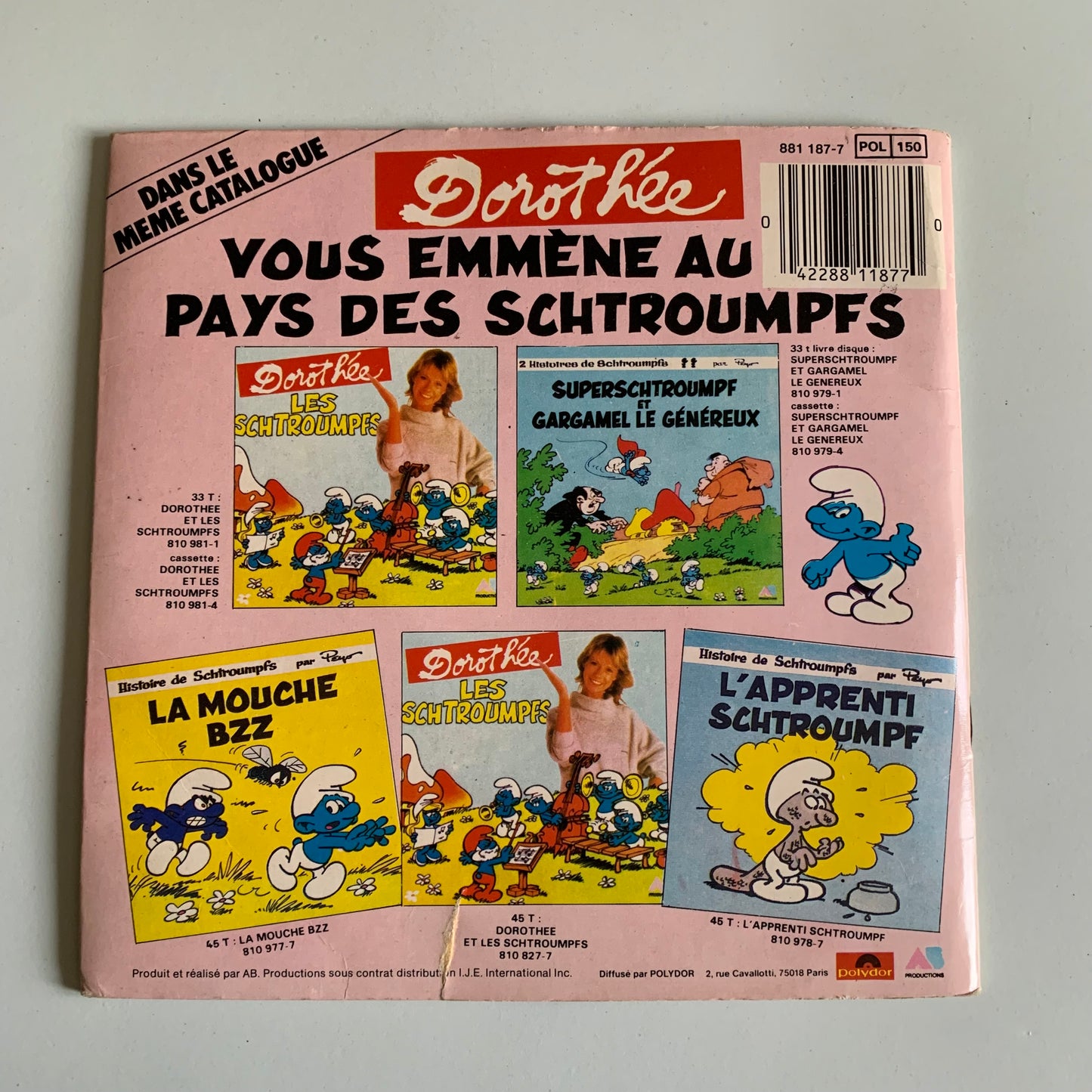 Le Chagrin De Barbie - Single 1984
