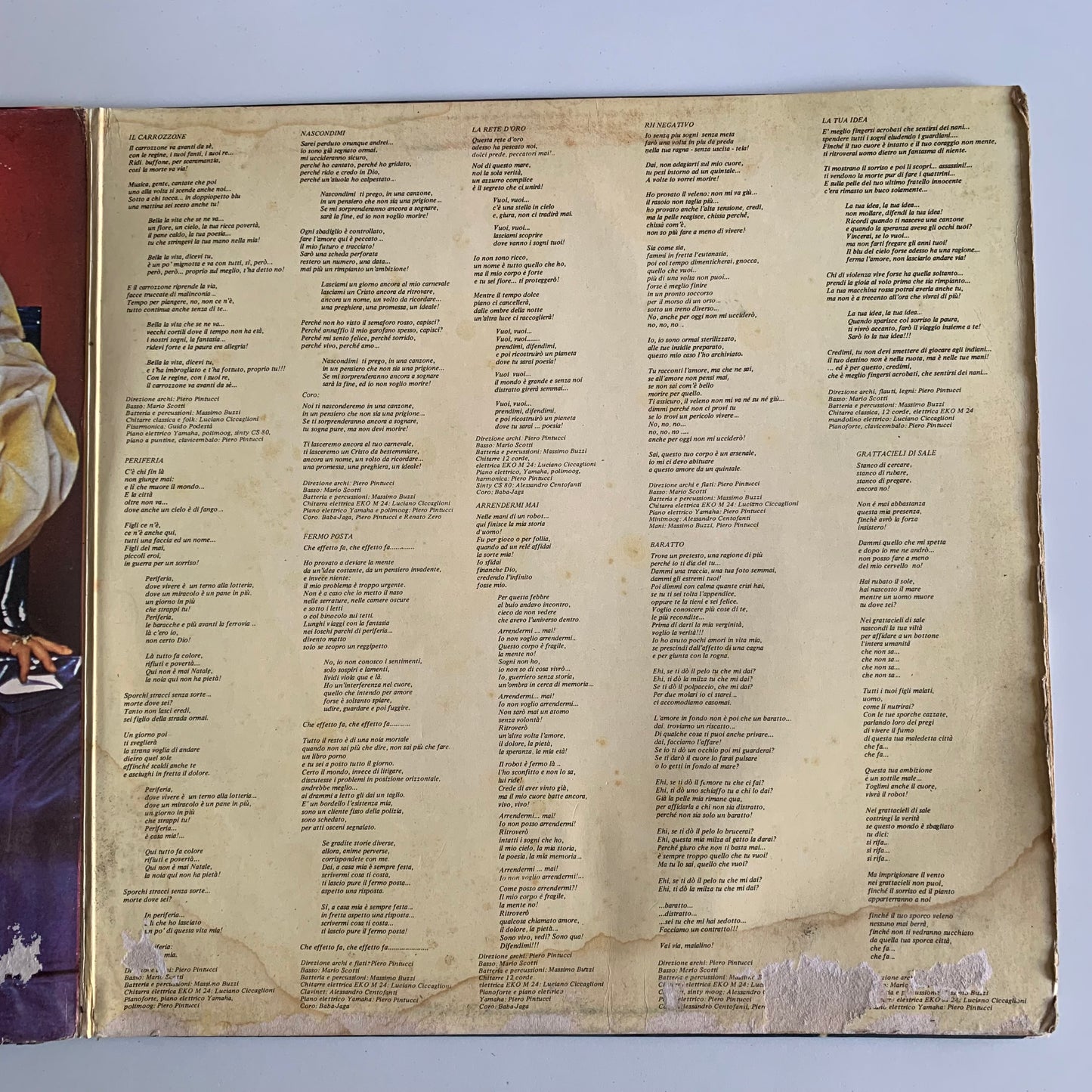Renato Zero - EroZero - LP 1979