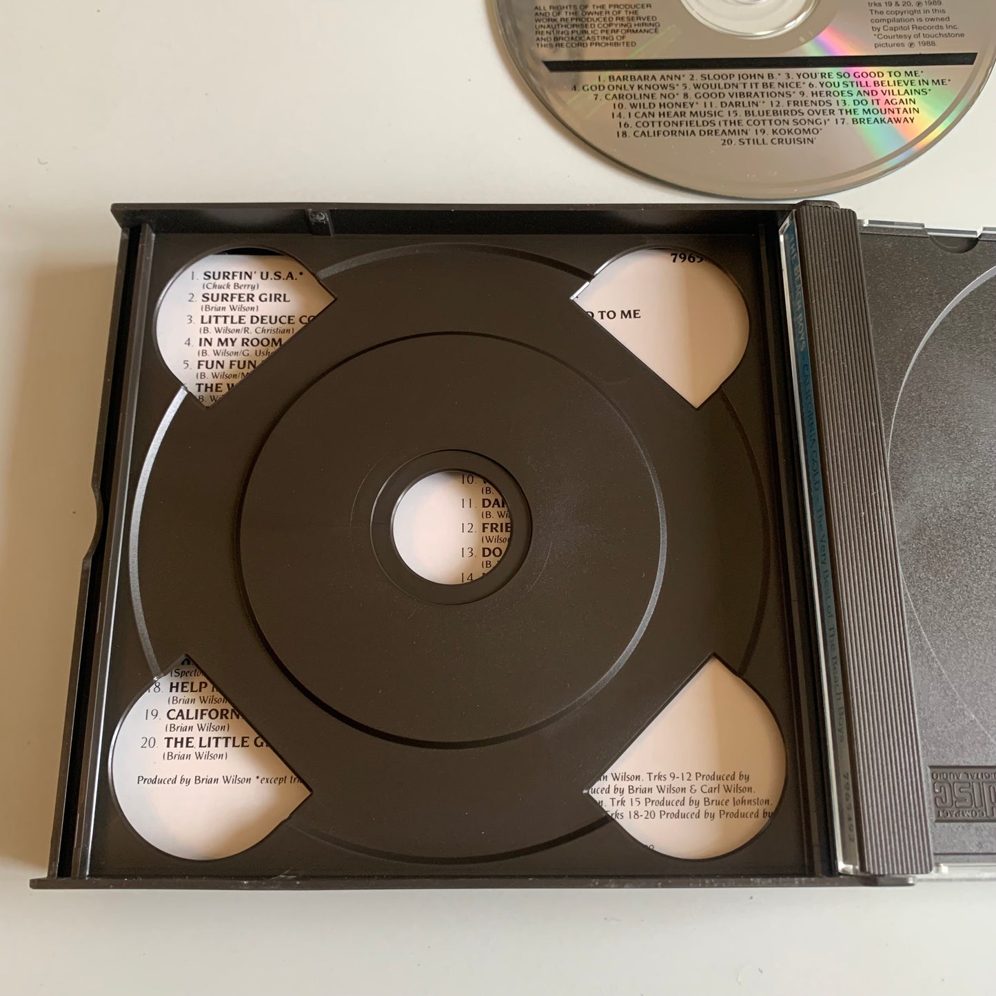 CD - The Beach Boys - California Gold (The Very Best Of The Beach Boys) - 1990