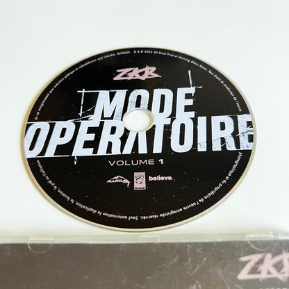 CD - ZKR - Mode Opératoire Volume 1 - 2024