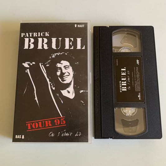 Patrick Bruel - Tour 95 On S’était Dit - VHS 1995 Occasion