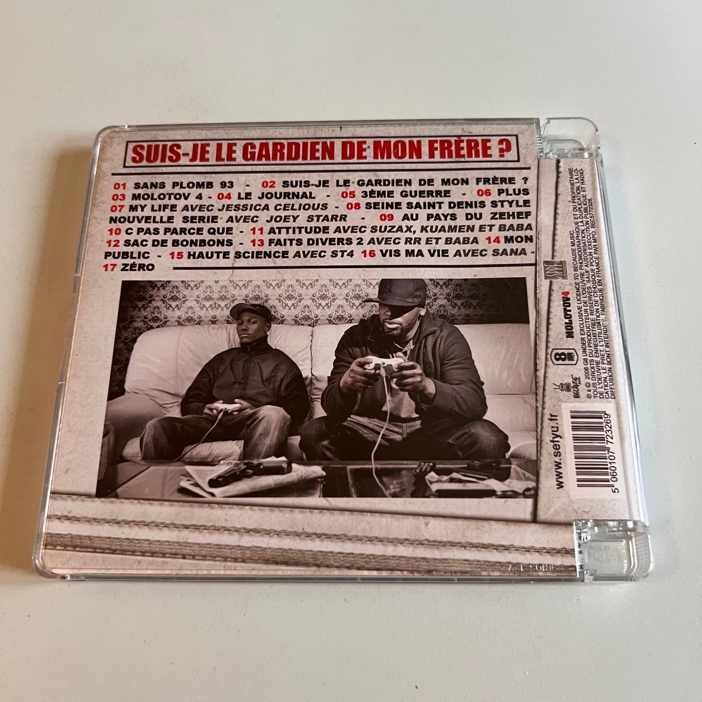 CD - Sefyu - Suis-Je Le Gardien De Mon Frère ? - 2008