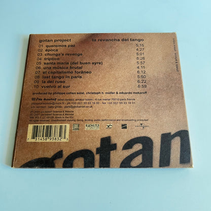 CD - Gotan Project - La Revancha Del Tango - 2006