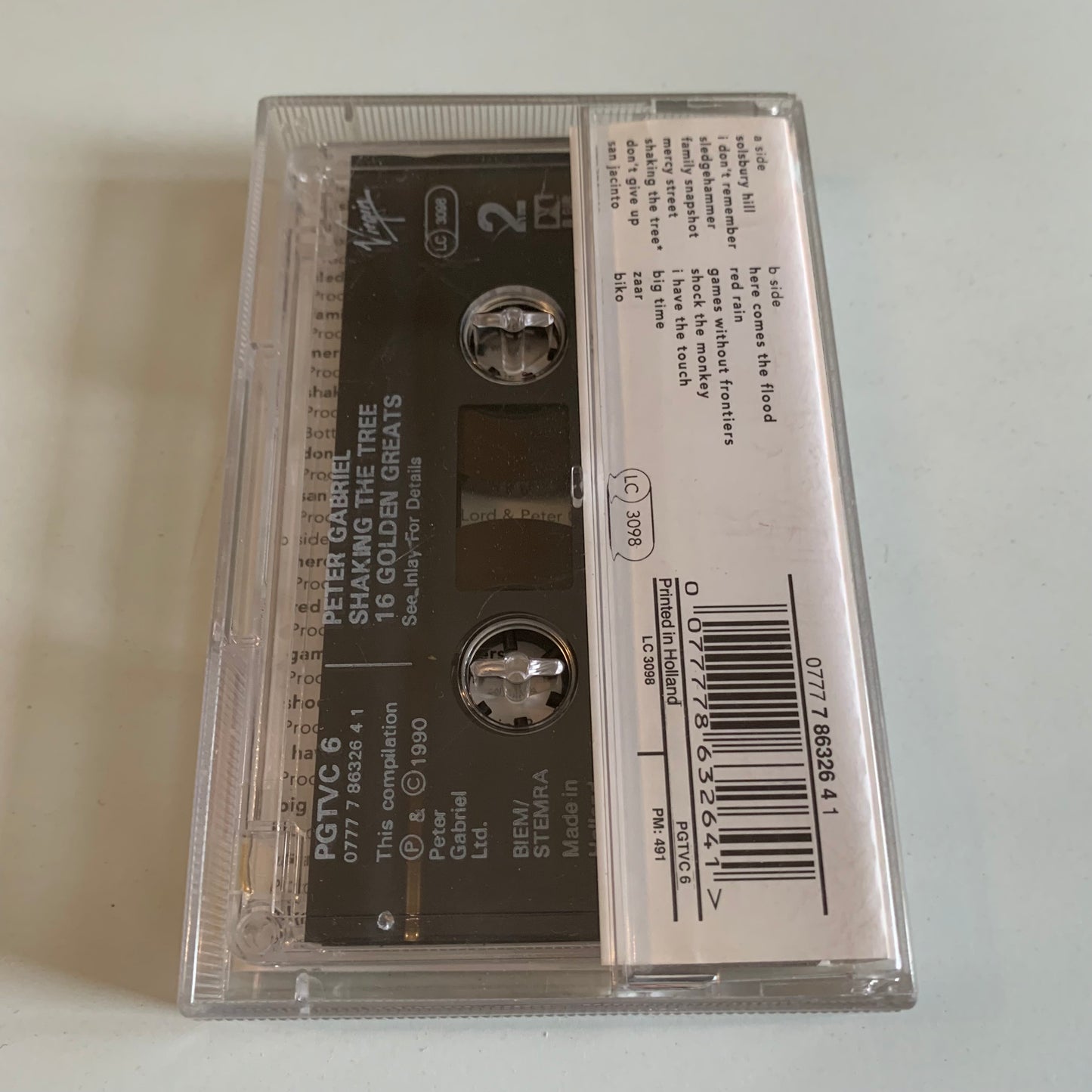 Peter Gabriel - Shaking The Tree: Sixteen Golden Greats - 1990 Occasion✨