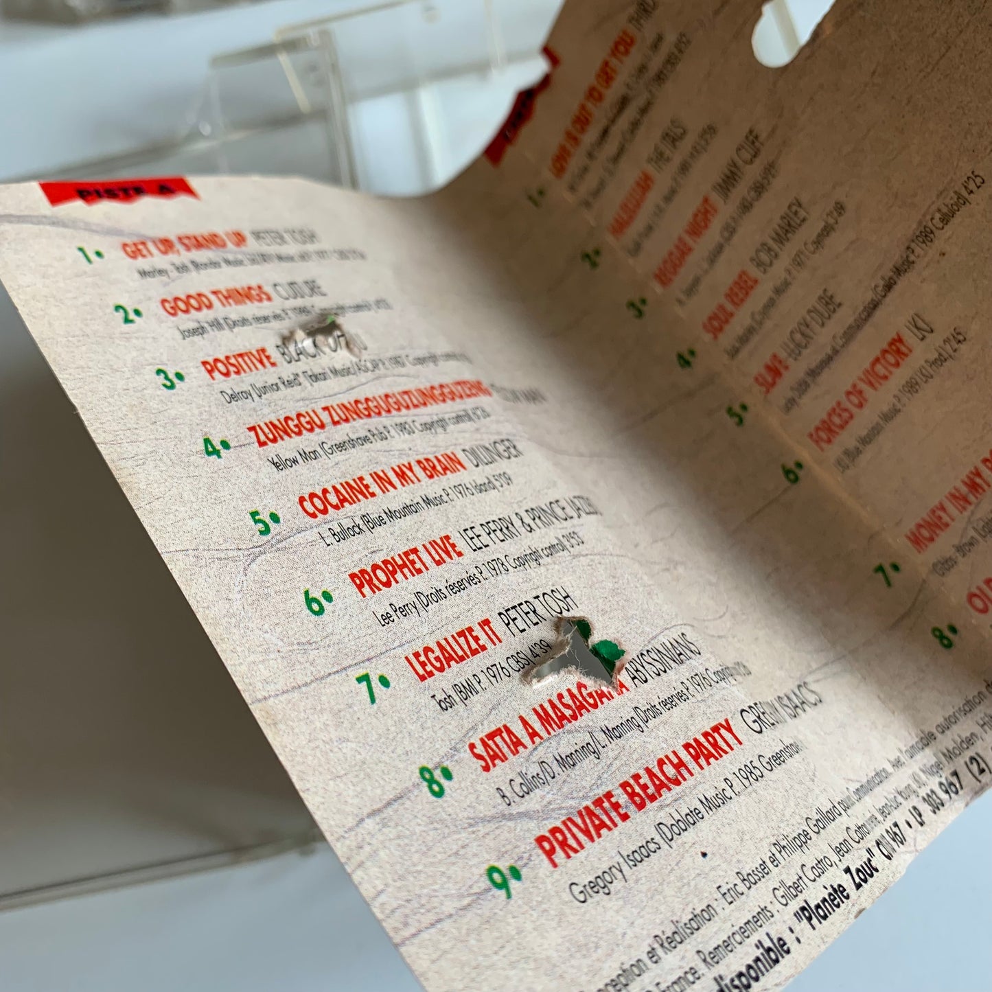 Compilation - Planete Reggae - Le Meilleur de la Musique Reggae - 1991 Occasion