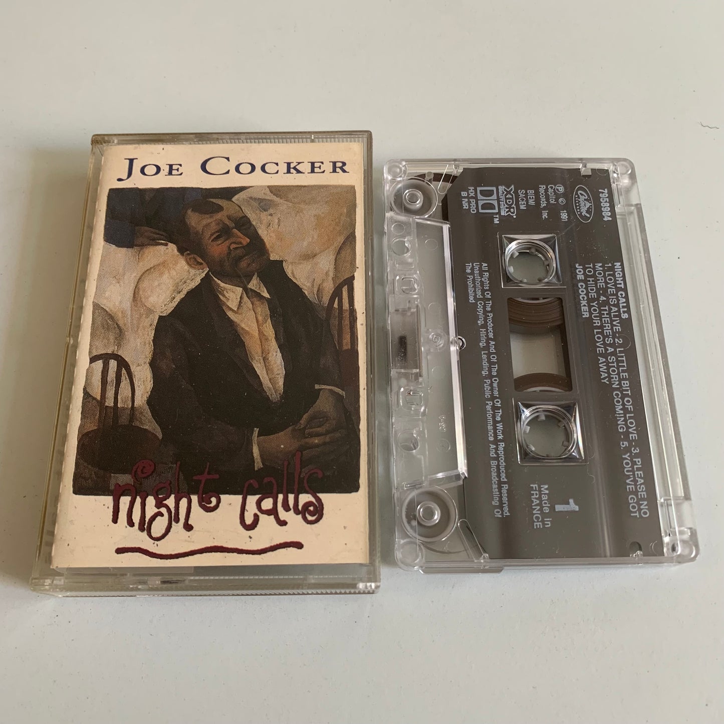 Joe Cocker - Night Calls - 1991 Occasion