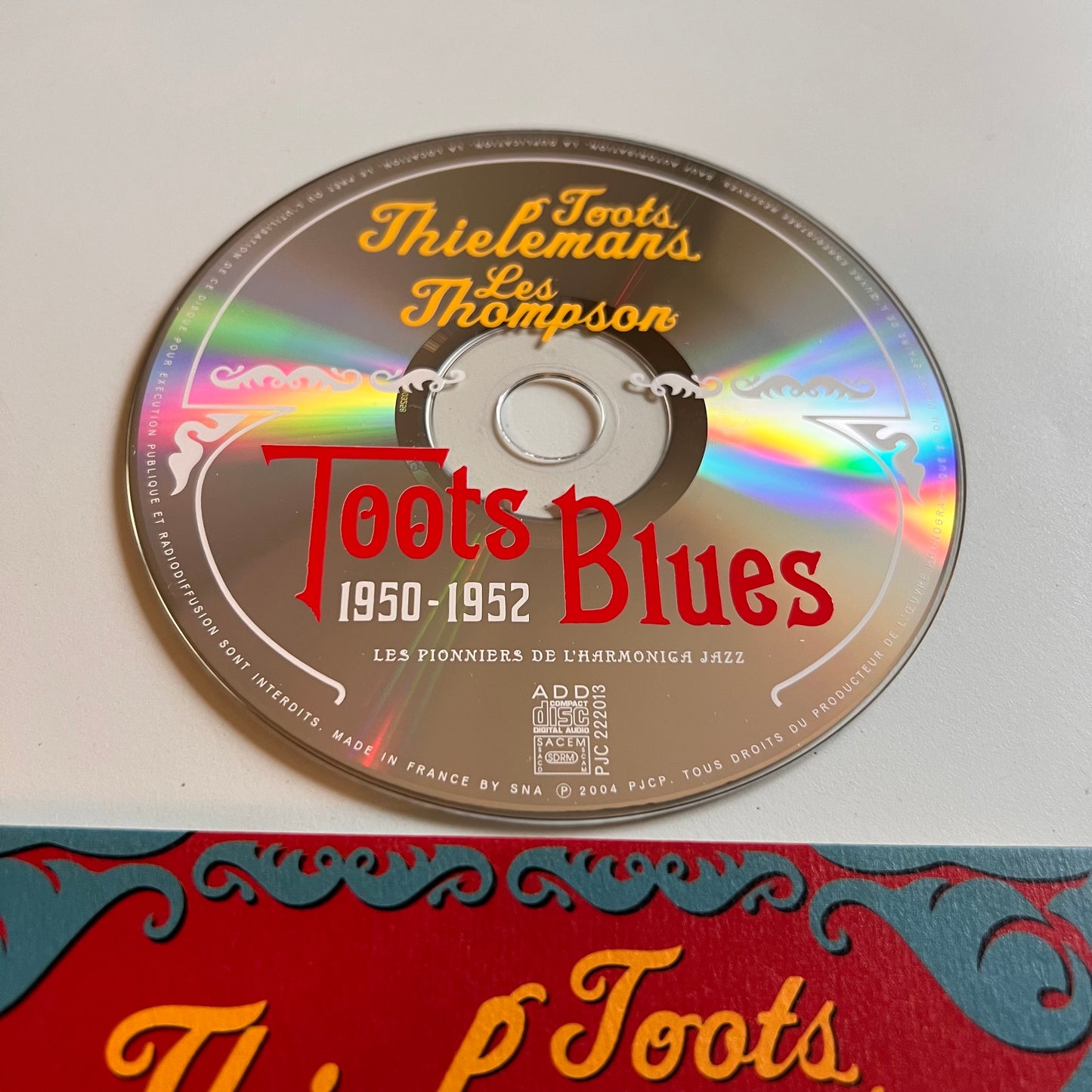 CD - Toots Thielemans - Les Thompson - Toots Blues 1950-1952 - 2004