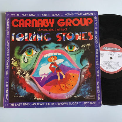 Carnaby Group - Play And Sing The Hits Of Rolling Stones - LP Occasion
