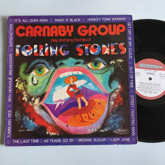 Carnaby Group - Play And Sing The Hits Of Rolling Stones - LP Occasion