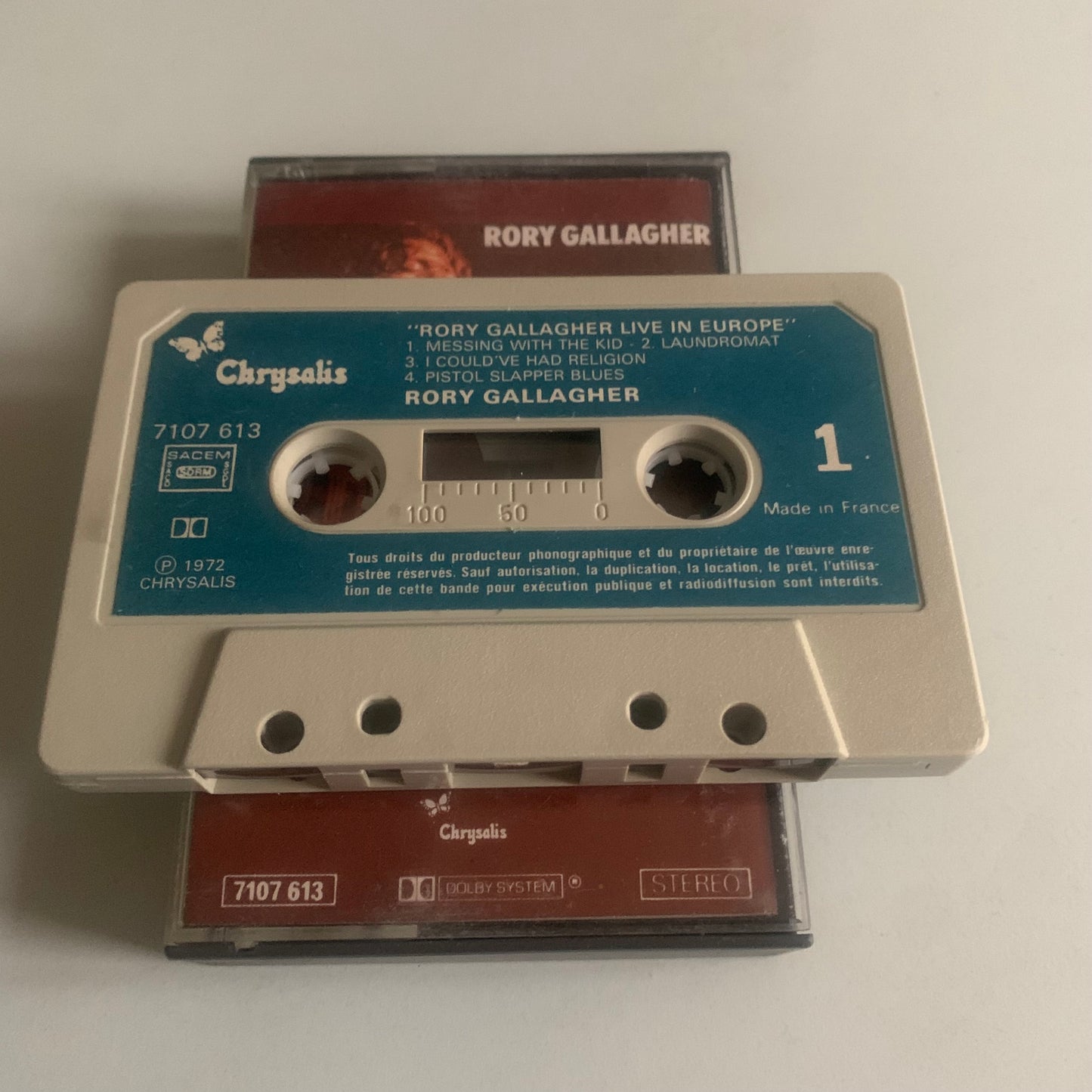 Rory Gallagher - Live! In Europe - 1980 Occasion