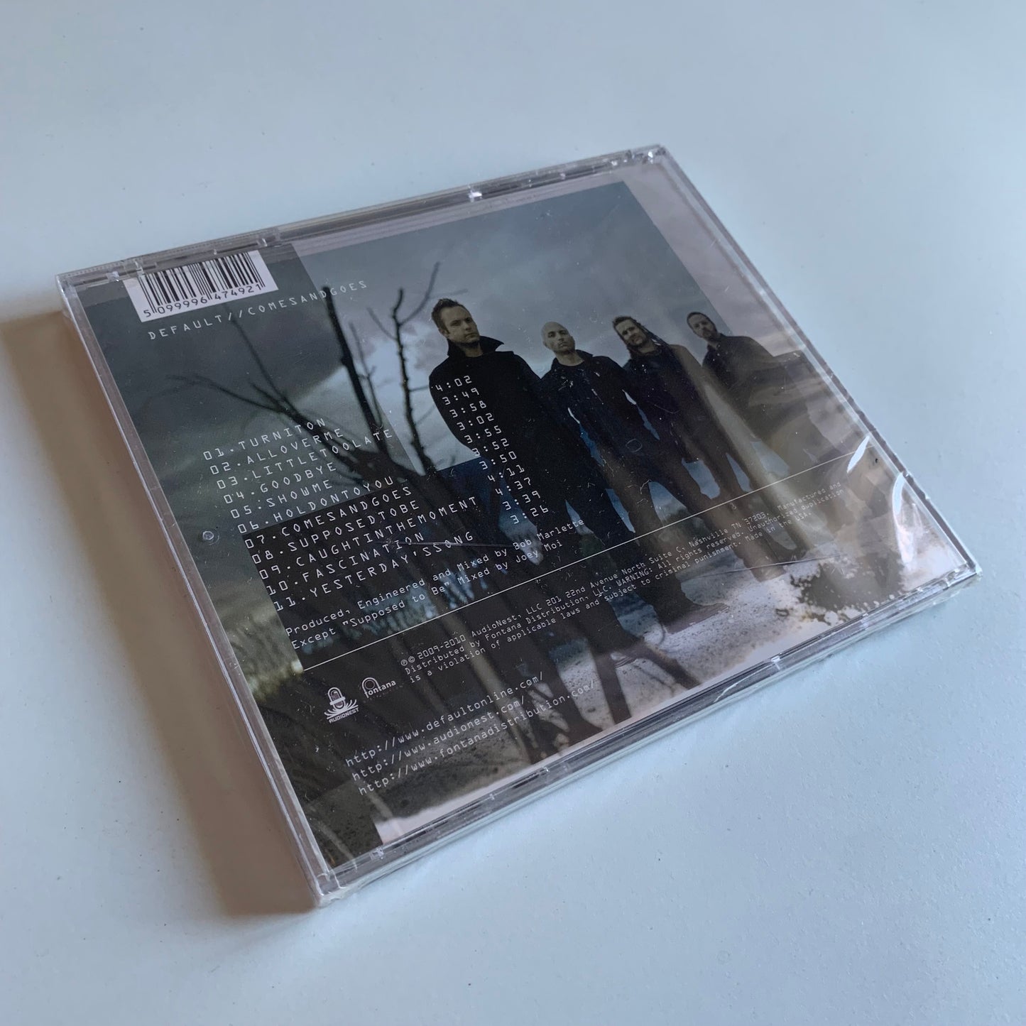 CD - Default - Comesandgoes - 2010 Neuf sous Blister