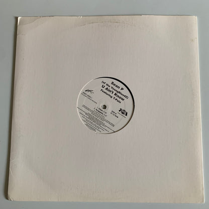 Sean Paul - T-Pain - U Ain’t Know - Maxi 2007 Occasion