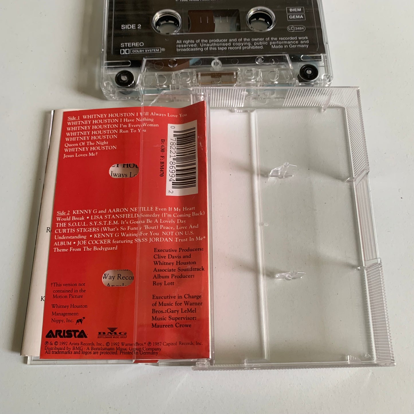 Variétés Compilation - Whitney Houston - The Bodyguard - 1992 Occasion