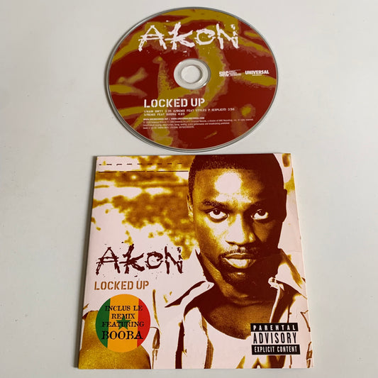 CD - Akon Feat Booba - Locked Up - Single 2004 Occasion