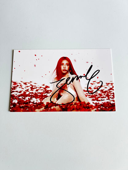 Jennie - Ruby - Blackpink - Photocard Carte Dédicacé Signed