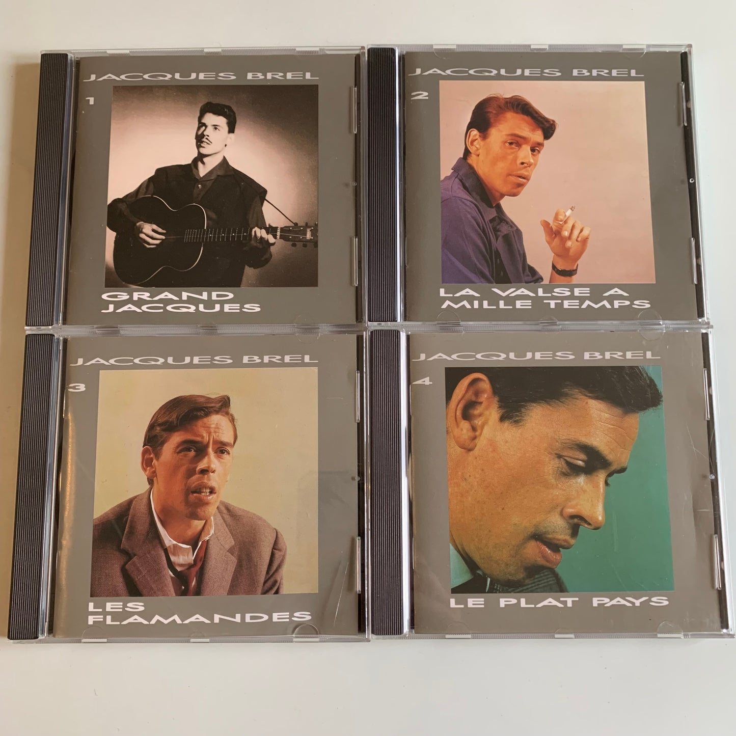 Box Set 10 CD - Jacques Brel - Quand On N'a Que L'amour - 1996 Occasion