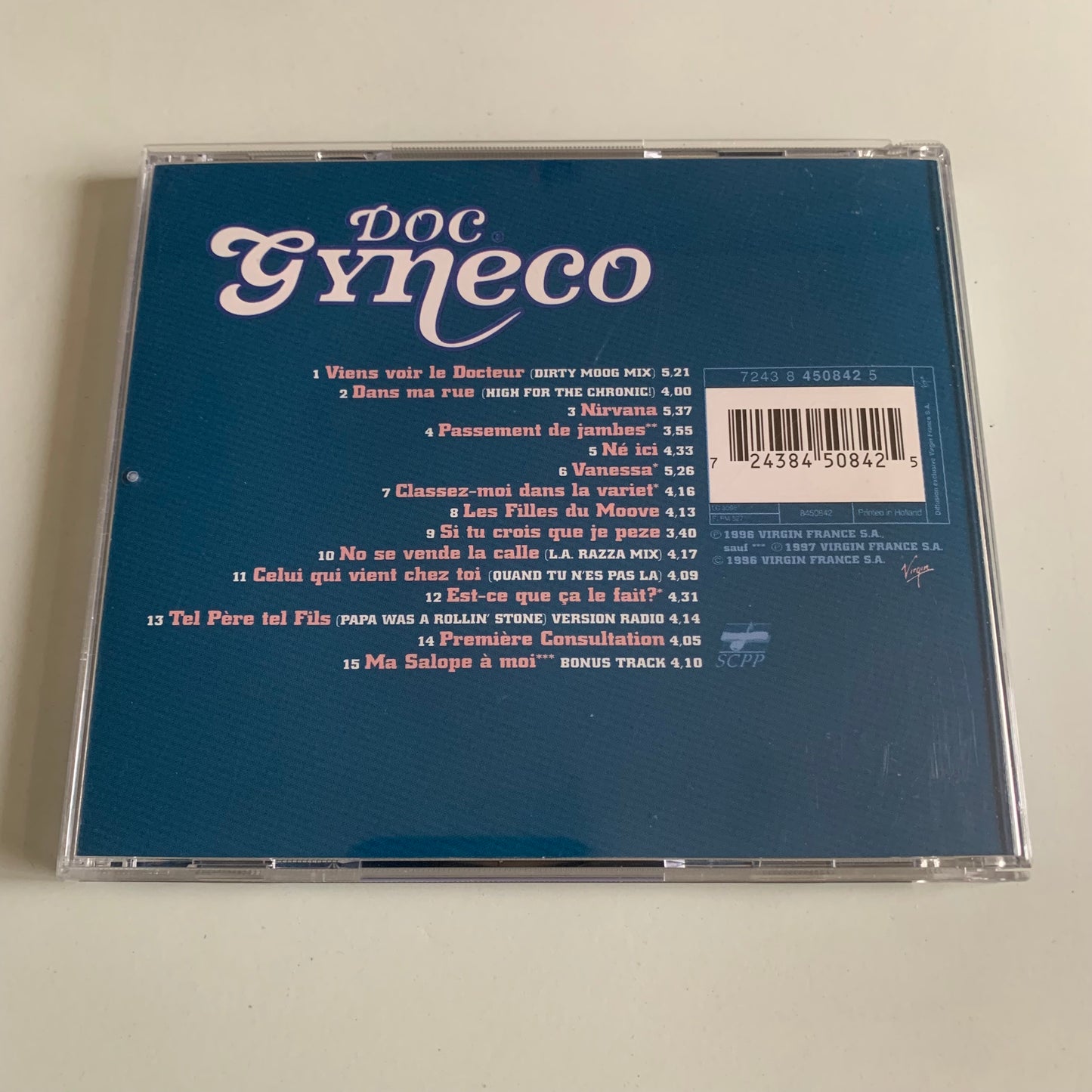 CD - Doc Gynéco - Première Consultation - 1996 Occasion