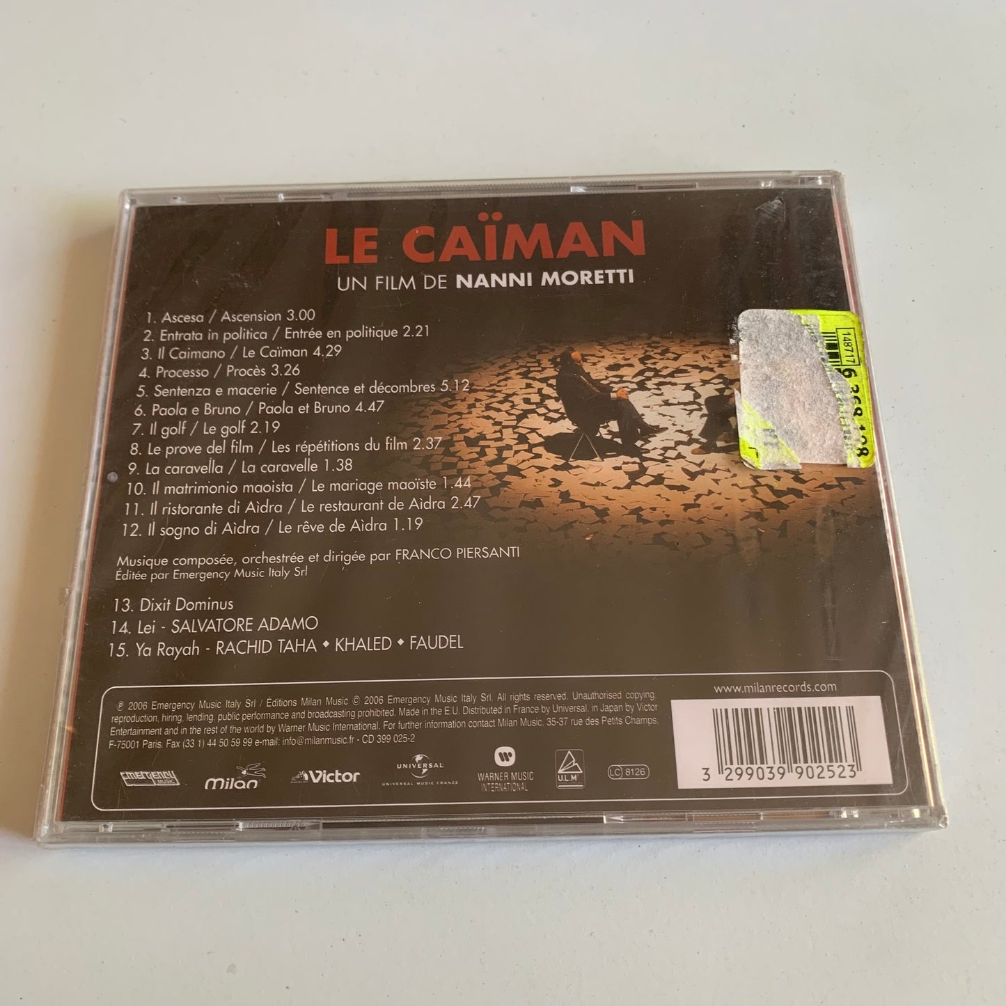 Franco Piersanti - Le Caïman - 2006 Neuf sous Blister
