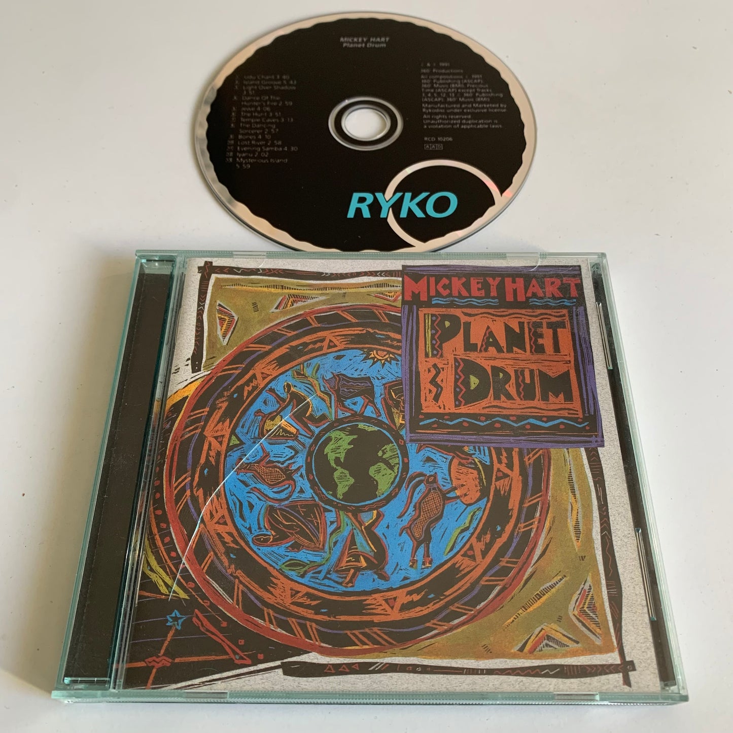 Mickey Hart - Planet Drum - 1991 Occasion