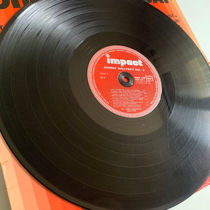 Johnny Hallyday - Volume 3 - LP 1977 Occasion