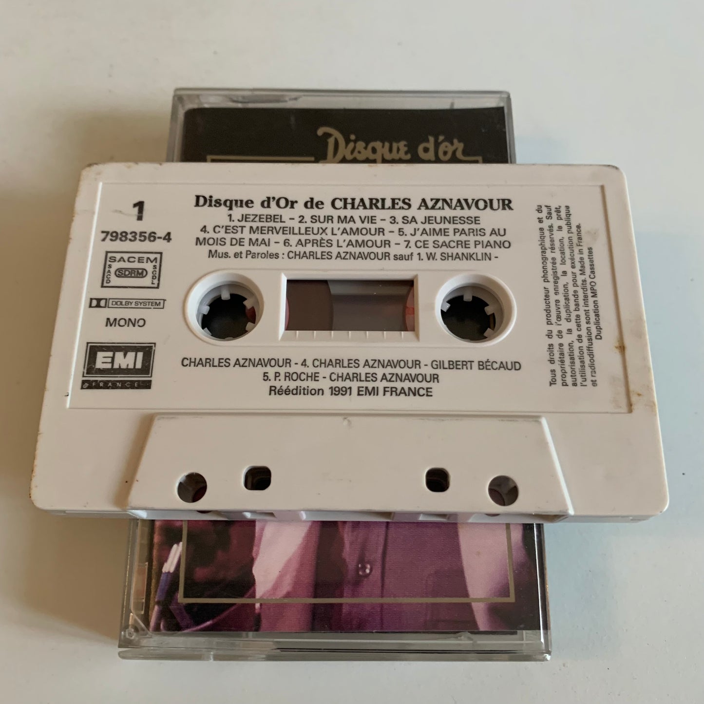 Charles Aznavour - Disque D'or - 1991 Occasion