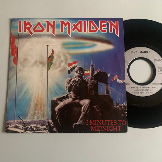 Iron Maiden - 2 Minutes To Midnight - Single 1984 Occasion