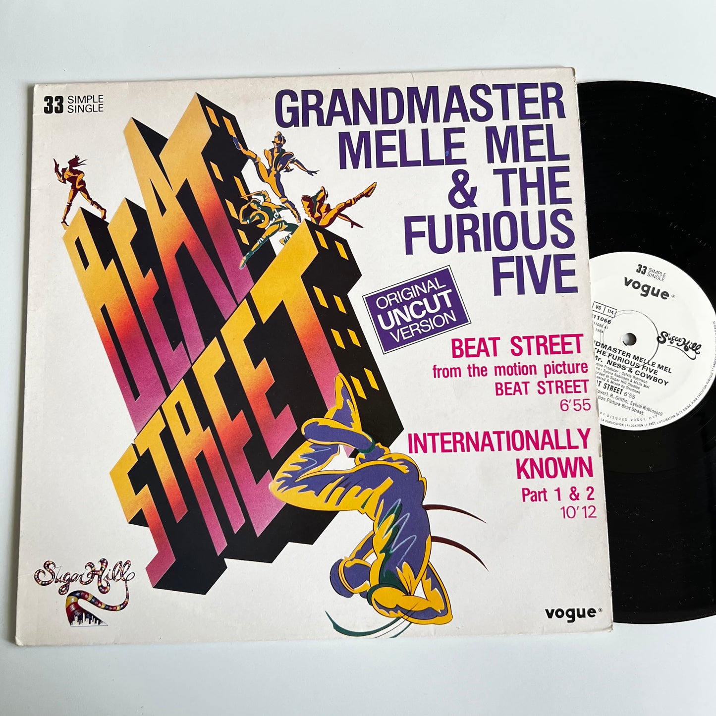 Grandmaster Melle Mel & The Furious Five - Beat Street / Internationally Known - 1984