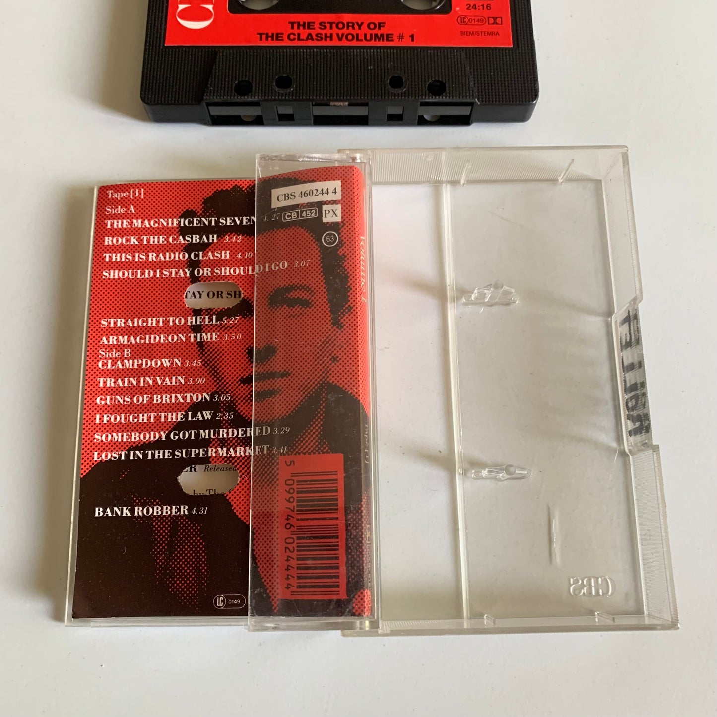 The Clash - The Story Of The Clash Volume 1 Tape 1 - 1988 Occasion