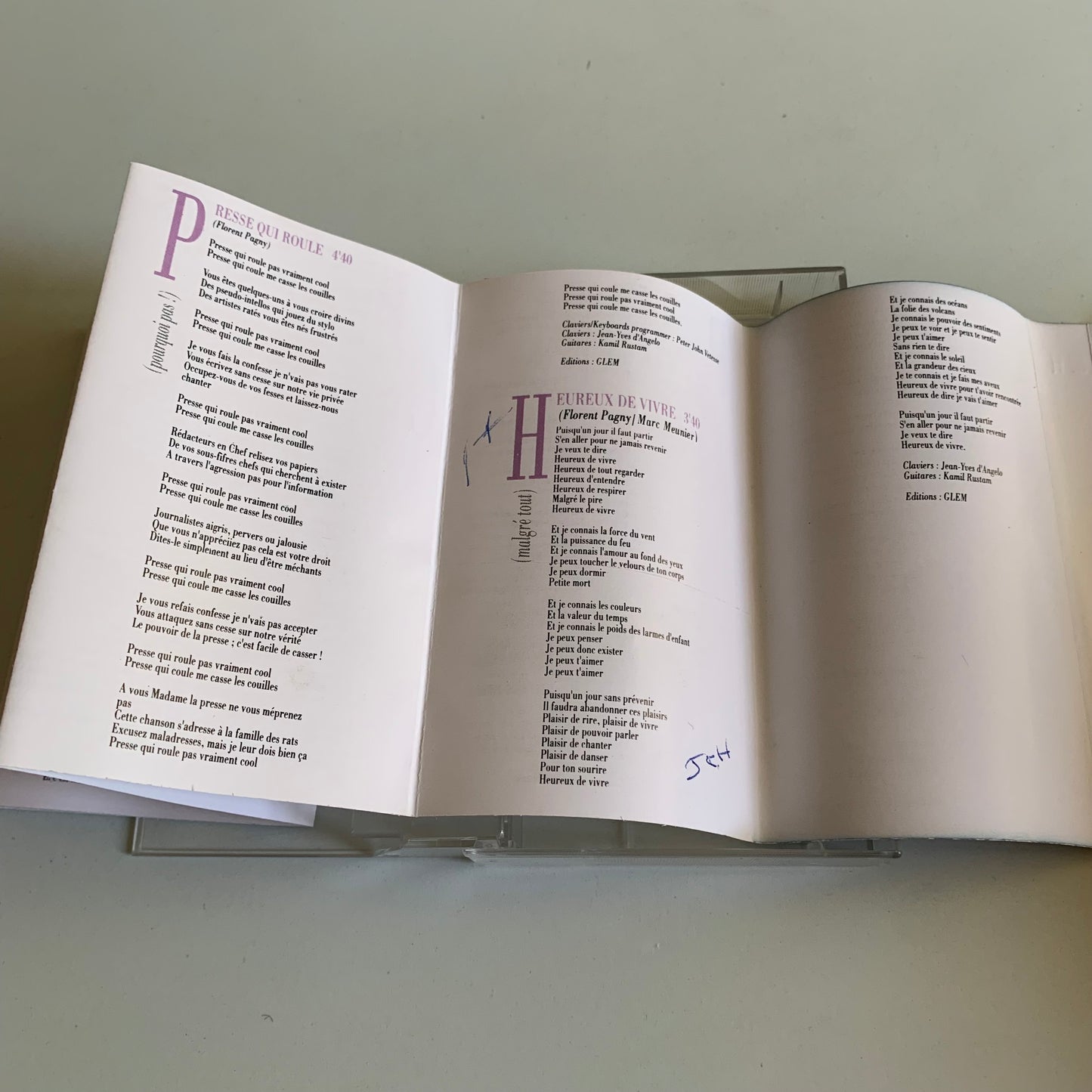 Florent Pagny - Merci - 1990 Occasion