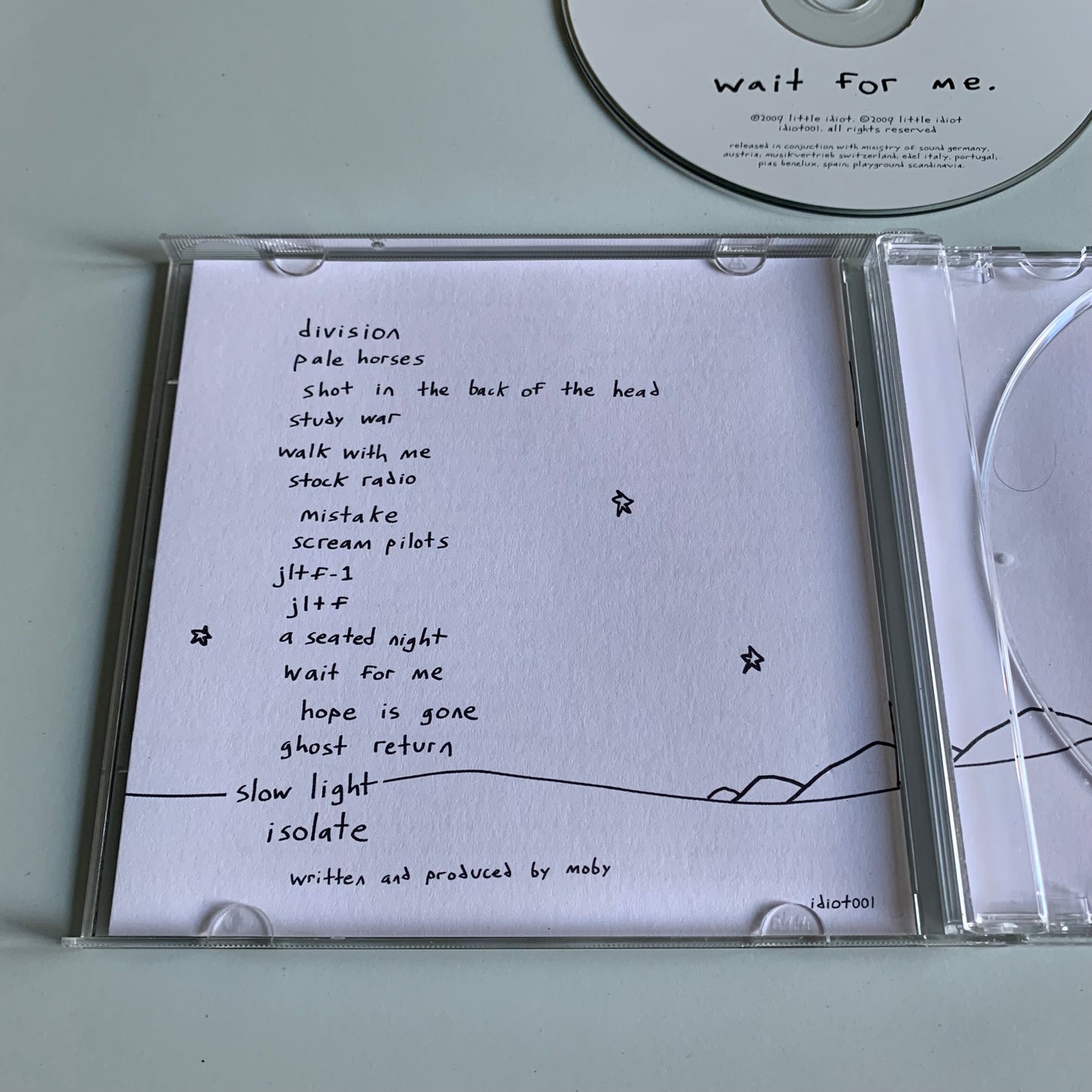 CD - Moby - Wait For Me - 2009