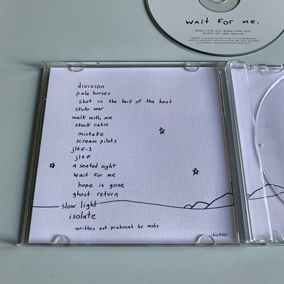 CD - Moby - Wait For Me - 2009