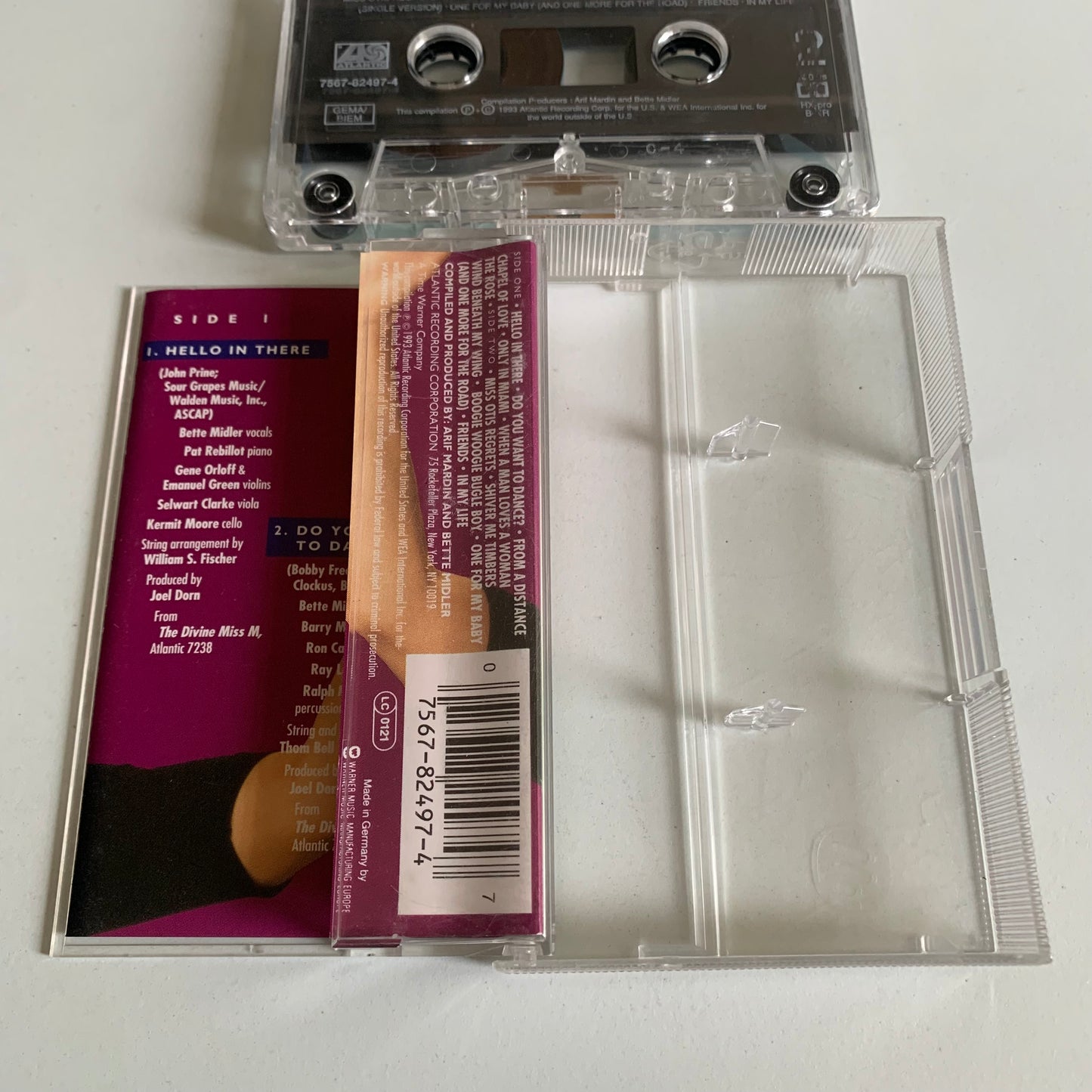 Bette Midler - Experience The Divine Bette Midler Greatest Hits - 1993 Occasion