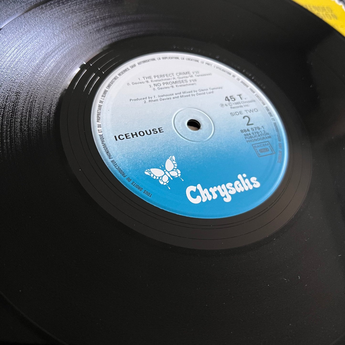 Icehouse - No Promises (Extended Version) - Single 1986