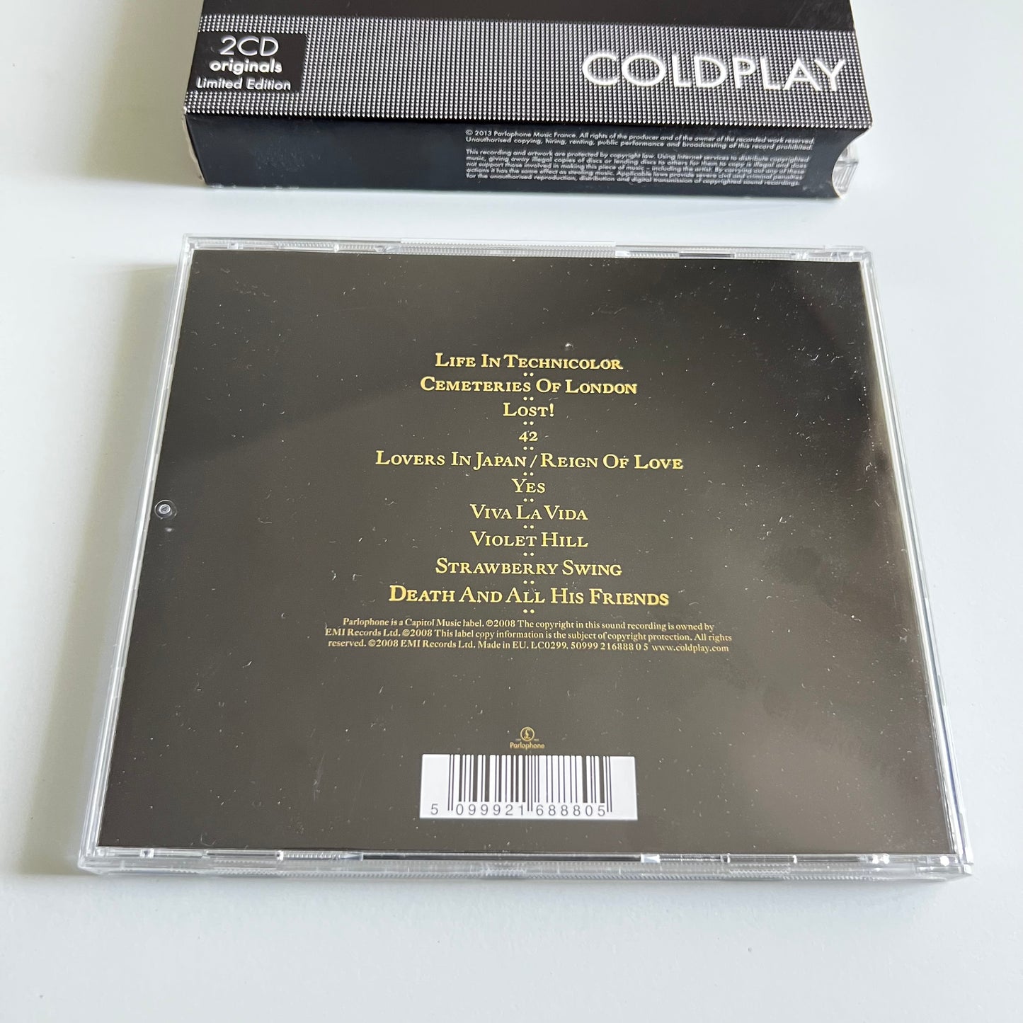 CD - Coldplay - Mylo Xyloto / Viva La Vida - 2008