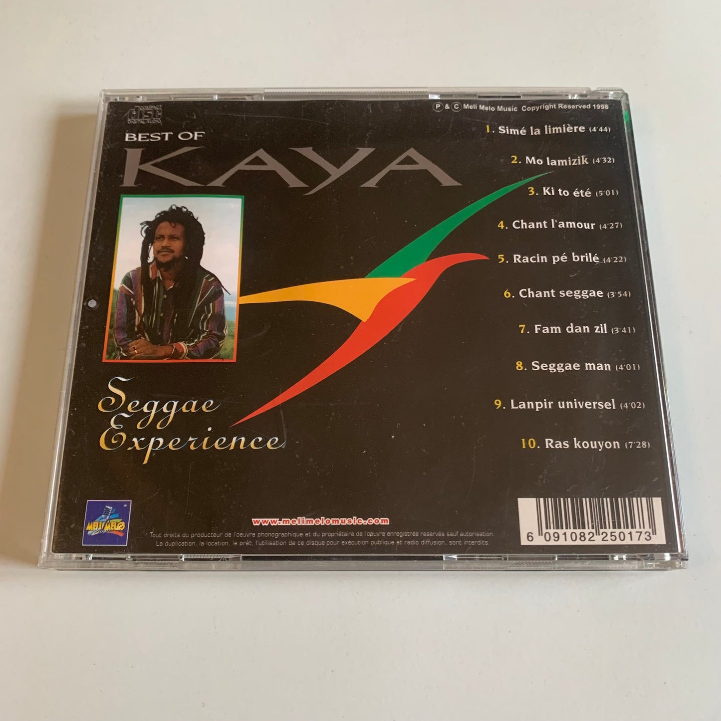 CD - Kaya - Seggae Experience - Best Of Kaya - 1998 Occasion
