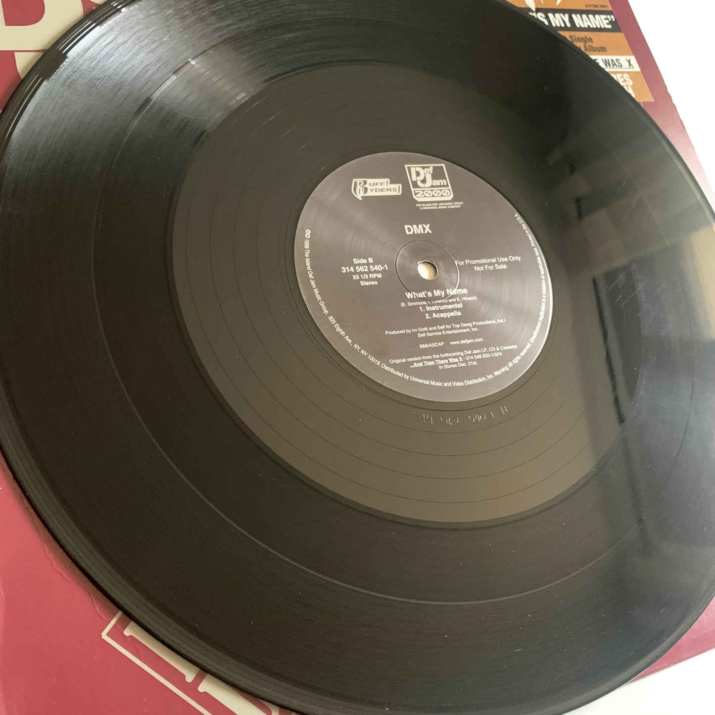 DMX - What's My Name - Single Promo 1999
