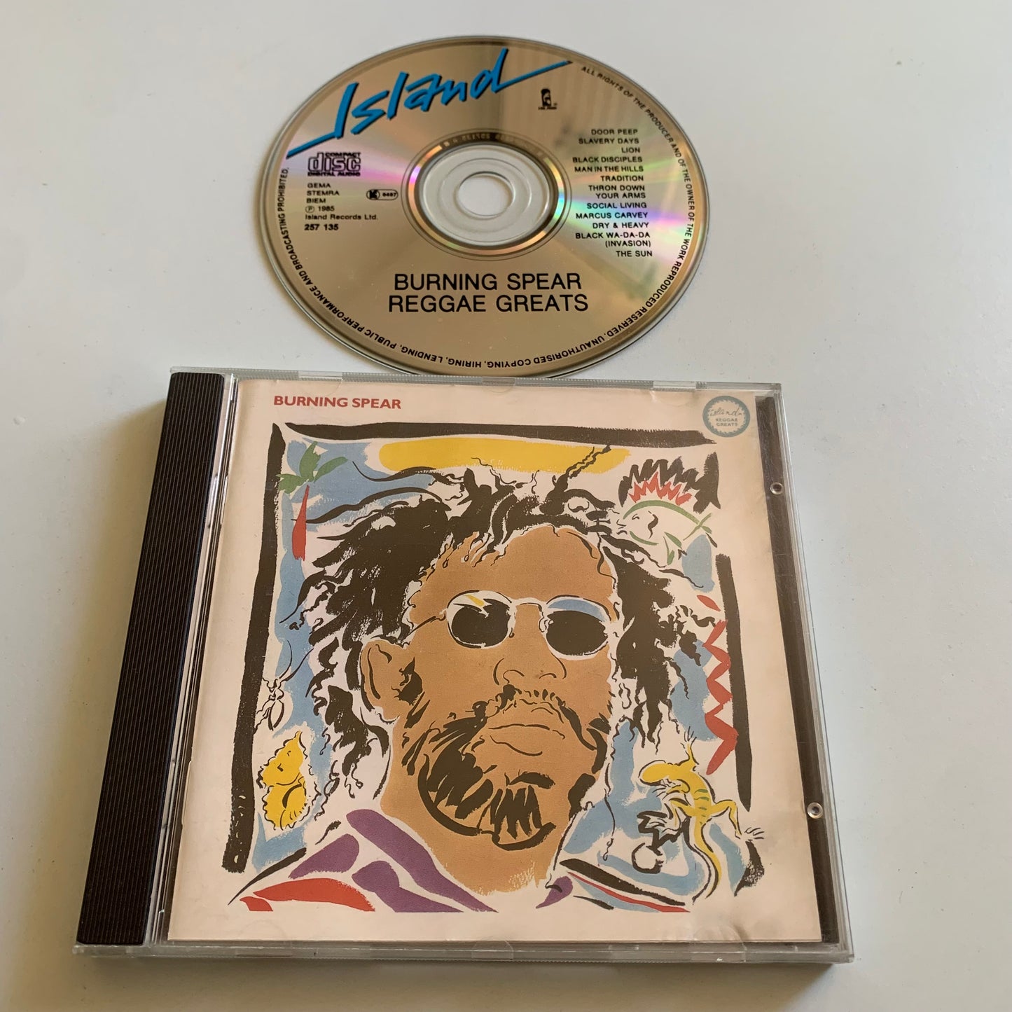 Burning Spear - Reggae Greats - 1992 Occasion